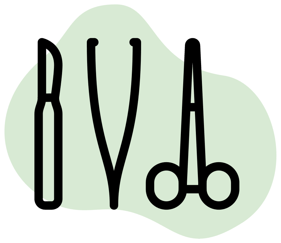 Lineart 09 surgery scissors